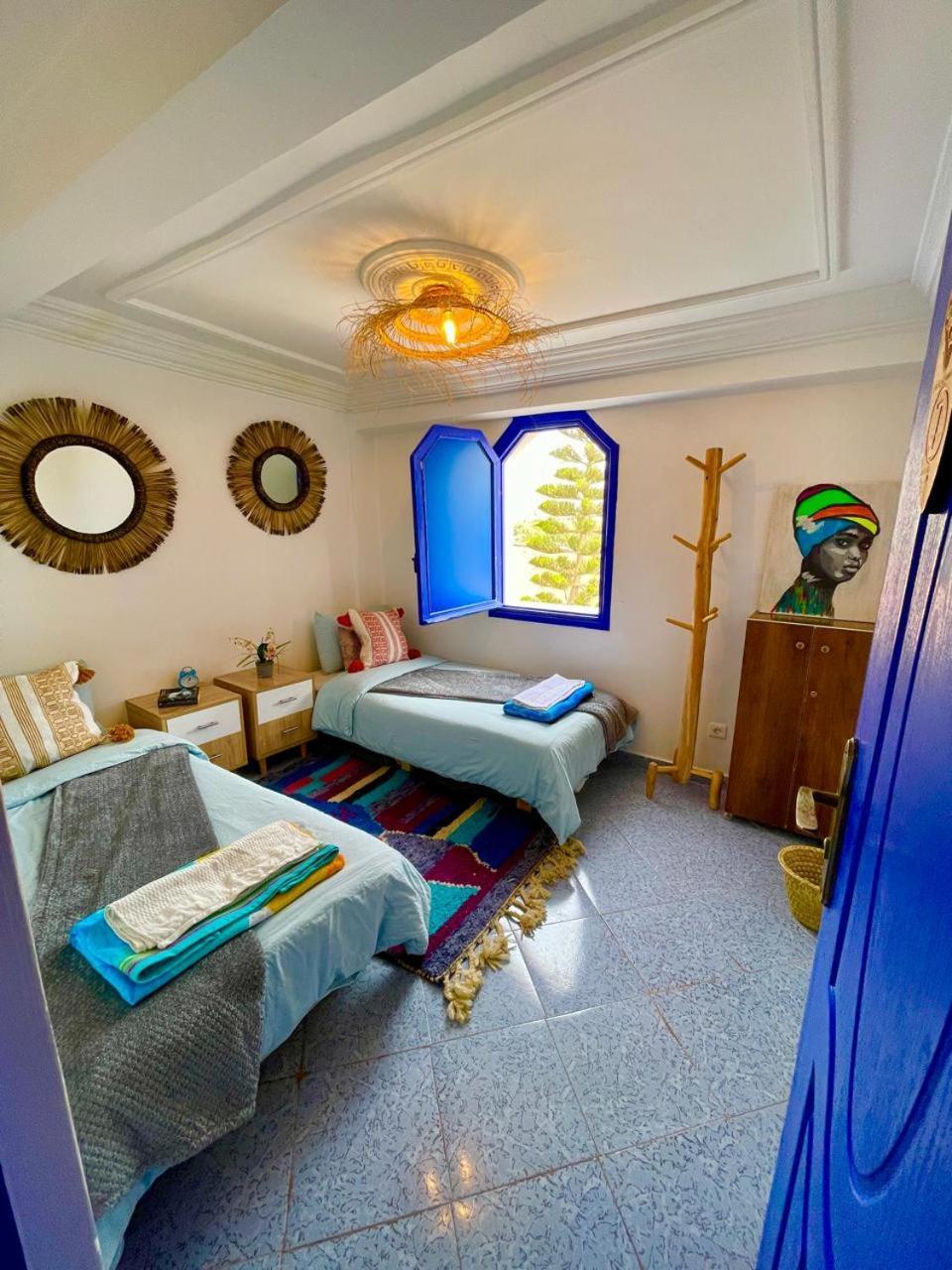 Bed and Breakfast Surf & Salsa Ocean House Tamraght Экстерьер фото